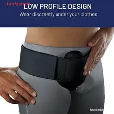 [FunfasterB] Treliça De Hérnia De Cinto Para Esportiva Inguinal Alívio Da Dor Correia De Recuperação [Novo]