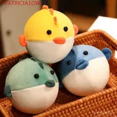Baiacu Peixe Brinquedo De Pelúcia Apaziguar Boneca Animal Macio De Descompressão