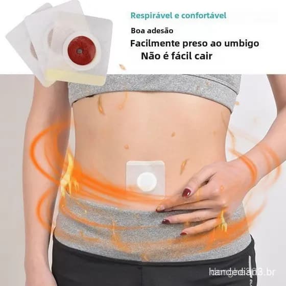 30pcs Adesivos para Emagrecimento do Umbigo Adesivo VLMK