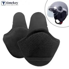 2 Peças Capas De Ouvido Para Capacete Removíveis Universais Protetores Quentes De Inverno Com Forro Removível À