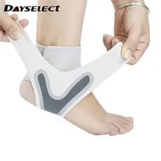 DAYSELECT Esportes Esportivos Tornozeleira Para Adultos Compressão Ajustável De Apoio Respirável S-XL De Ao Tornozelo