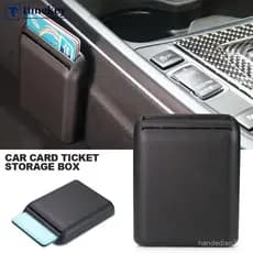 Universal Multifuncional Interior Do Carro Caixa De Armazenamento De Cartão Slot Para Organizador Acessórios Ass