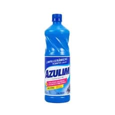 Limpa Cerâmica Piso Rejunte Lavanda 1L Remove Encardido Sujeira Mancha Uso Doméstico Azulim