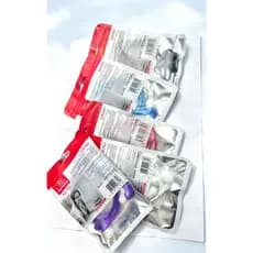 Kit com 6 Fones de Ouvido com Fio Sem Microfone