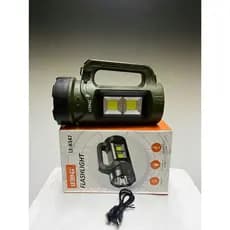 Lanterna Recarregável Solar LE-8347, Lanterna de Mão LED de Alto Brilho com COB, 1600mAh, para Camping, Emergência