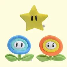 Presente de Formatura Comemorativo Crochê Buquê de Formatura Super Mario Girassol Estrela Amarela Flor Laranja Chama Flo