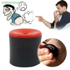 [MYBR] Máquina De Peido Brinquedo De Borracha Brincadeira Novidade Espremer Pooter Criar Sons Realistas (Vermelho + ck)