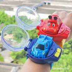 Mini relógio de brinquedo, carro de corrida RC elétrico de controle remoto menino/menina/criança mini brinquedo plástico