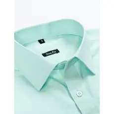 Camisa Masculina de Manga Longa Estilo Social com Listras Finas Corte Perfeito e Tecido Macio
