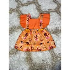 Romper Infantil Moana - Conforto e Estilo com Estampa Moana, Tamanho Único 1-11 Meses