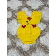 Romper Para Mesversario Bela e a Fera - Flor - 1 a 11 Meses