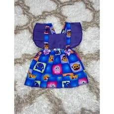 Romper Bebê Temático Bolofofo | Vestido Bebê Menina