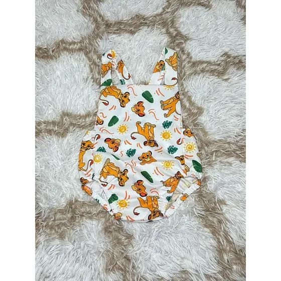Romper Rei Leão - 1 a 11 Meses
