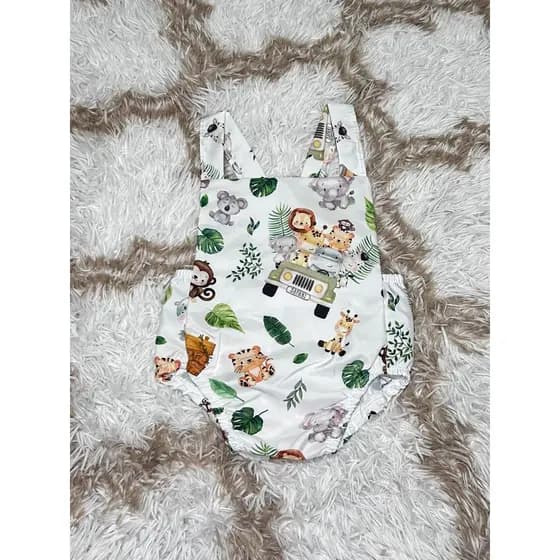 Romper Safari - 1 a 11 Meses