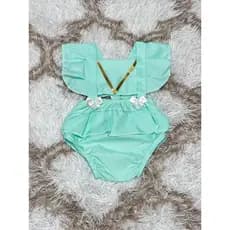 Romper Para Mesversario Princesa Jasmine - 1 a 11 Meses