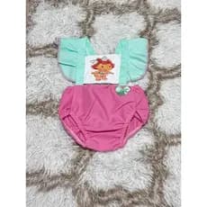 Romper Para Mesversario Moranguinho -  1 a 11 Meses