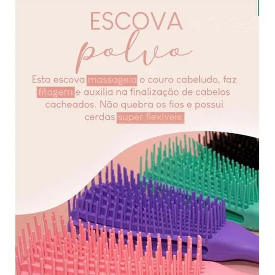 Escova Polvo - Cores Sortidas