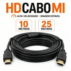 Cabo HDMI 4K 10M 25M Full Hd Blindado Resistente Fiel Flexível TV Game PC Gbps de Alta Velocidade