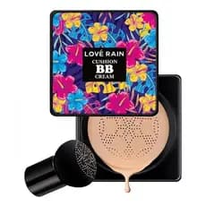 BB Cream Base/Corretivo com Esponja com Formato de Cogumelo Maquiagem Creme Clareador Martim Natural