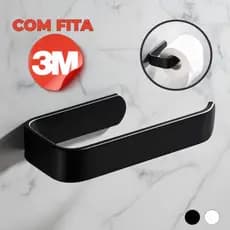 Suporte De Rolo De Papel Higiênico Acessórios Banheiro 3M Cola Adesiva