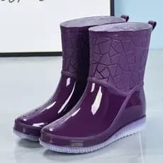 Botas de chuva femininas antiderrapantes |       Confortável, à prova d'água e durável |       Uso diário, trabalho TB5Y