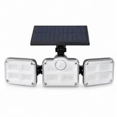 Luminária Solar LED Com Sensor de Movimento E Controle Remoto Refletor Impermeável Para Jardim Quintal Parede