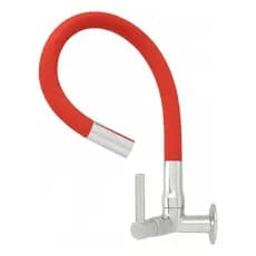 Torneira Gourmet Parede Silicone Flexível 1/4 Volta Cores