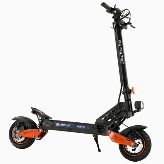 Patinete Elétrico Dampher G2 Pro 800W Dobrável até 50km/h Autonomia 60km Suspensão Dupla