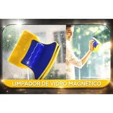 Limpador Magnetico Limpa Vidro quadro Aguarios Apartamentos Vidros