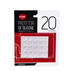 Protetor Anti Impacto 20 Pçs 10mm Gota Silicone