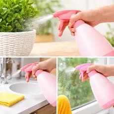 Pulverizador Borrifador Plástico 450ml Soft Color Multiuso Jardim Limpeza