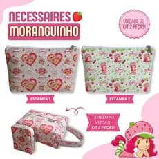 Necessaire Moranguinho | Estojo Bolsa Organizadora Feminina E Infantil