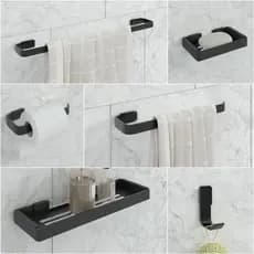 KIt Acessórios para Banheiro Organizador Luxo Lavabo