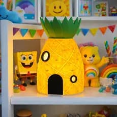 Luminária Bob Esponja Abacaxi – Decoração Criativa para Quarto Gamer Geek Colecionável