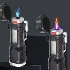 Lanternas brilhantes de alto lúmen, lanternas para emergências, lanterna de emergência, lanterna multifuncional recarreg
