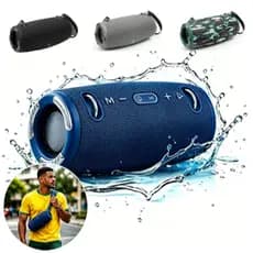 Caixa De Som Xtreme 3 Com Alça 33CM/40W 23CM/20W Bluetooth Pen-Drive USB AUX FM