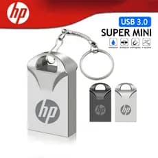 HP Metal Mini USB Flash Drives 1GB 2GB 4GB 8GB 16GB 32GB 64GB 128GB 2TB Pen Drive Memória De Alta Velocidade Varanda Arm