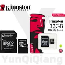 Cartão De Memória Kingston Ultra High Speed 100 Mb/s UHS-I Classe 10 Micro SD/TF 16GB 32GB 64GB 128GB 256GB Adequado Par