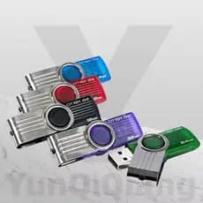 Unidade flash USB 2.0 De metal À Prova D'água Kingston DT101 Pendrive Refere-Se a Uma 1 Gb 2 4 8 16 32 64 128 Que É plug