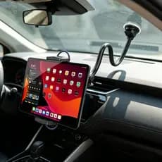 APPS2Car Tablet Suporte Para Carro iPad Caminhão Extensão De Braço Longo Ventosa Forte Pára-Brisa De 7 A 13 Polegadas