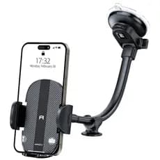 APPS2Car Suporte Do Telefone Carro De Celular Painel Pára-Brisa Montagem Braço Longo Forte Ventosa Anti-Shake