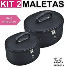 Kit Organizadora para Viagem – Necessaire Maquiagem e Maleta Compacta