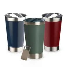 Copo Termico com Tampa de 473ml - sortidos