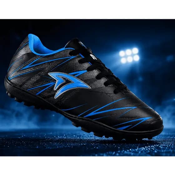 Chuteira Society Masculina TF Futebol Gramado Sintético Micro Travas Confortável Profissional Costurada