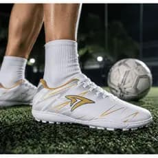 Chuteira Society Masculina TF Profissional Futebol Original Leve Confortável Antiderrapante