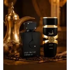 Kit de 01 Ate 02 Perfumes Arabe Azad + Intense Men Premium Longa Duração Importado