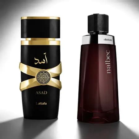 Kit de 01 Ate 02 Perfumes Arabe Azad + Malbeck Premium Luxo Longa Duração Amadeirado Importado