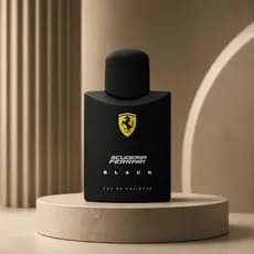 Kit de 01 Ate 02 Perfumes Ferrari Black Aroma de Luxo Premium Poder e Seduçao 100ml Intense