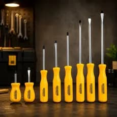Kit 8 Chaves de Fenda e Chave Philips Ferramentas