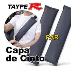 Capa Protetora de Cinto de Segurança Velcro Carro Macia Universal 2 Unidades Fácil Instalação